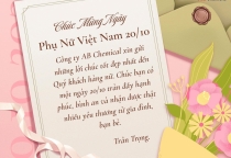 💐 AB CHEMICAL CHÚC MỪNG NGÀY PHỤ NỮ VIỆT NAM 20/10 💐