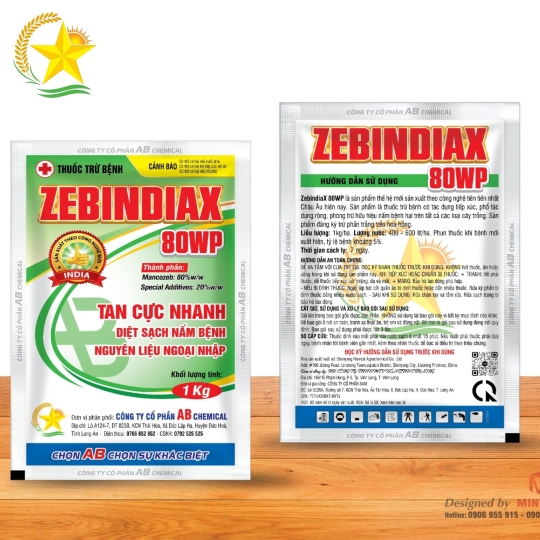 Zebindiax 80WP Xanh - 1KG